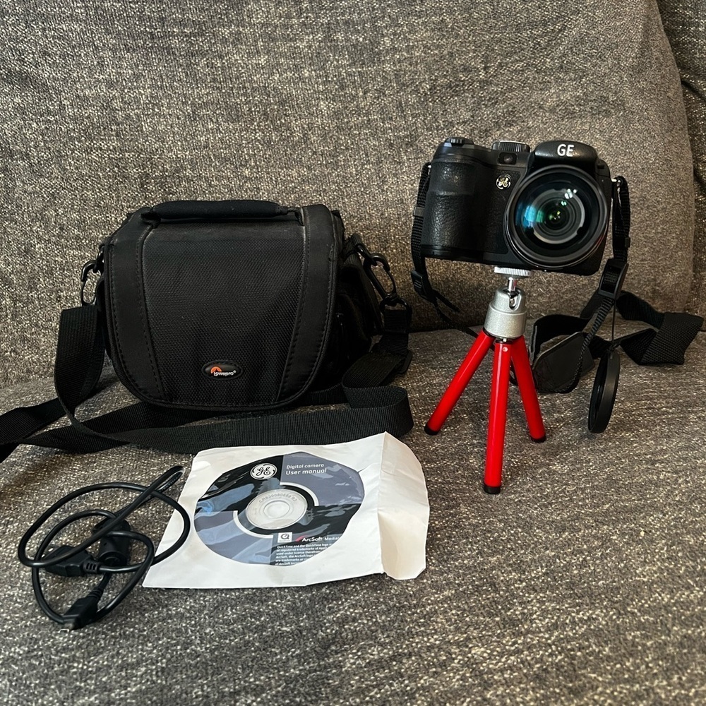 GE Power Pro Series X500 16MP Digital Camera 15X Optical Zoom